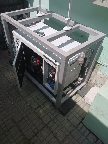 Generator nou Hyunday 8600-SE diesel 6,3 KVA cu ATS si instalare